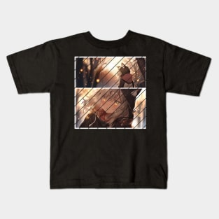 Echoes of Sadness Kids T-Shirt